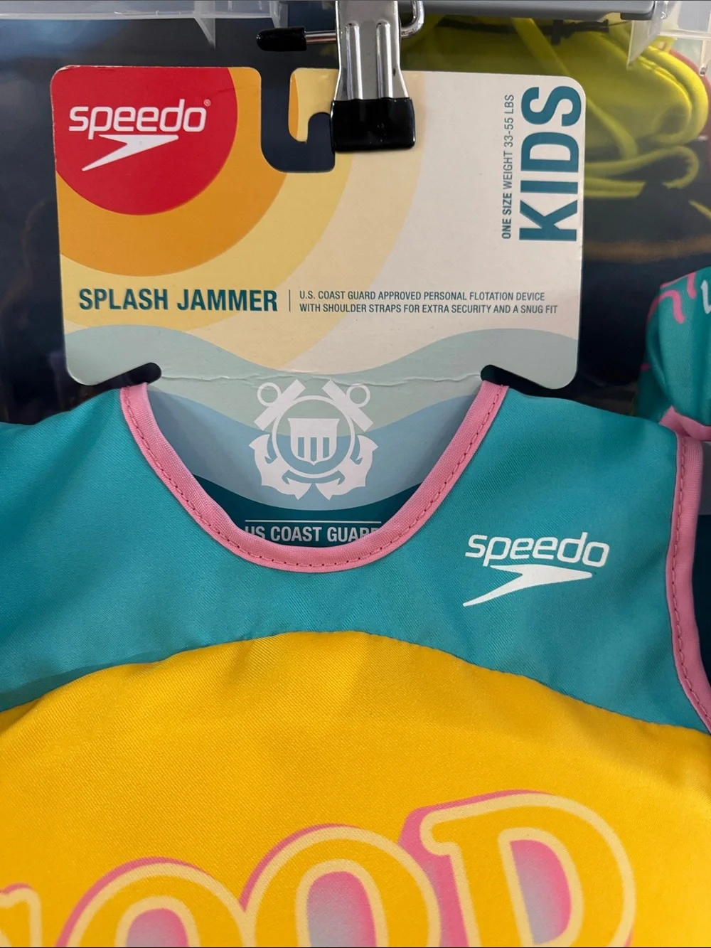 Speedo Kids‎ Yellow & Aqua 